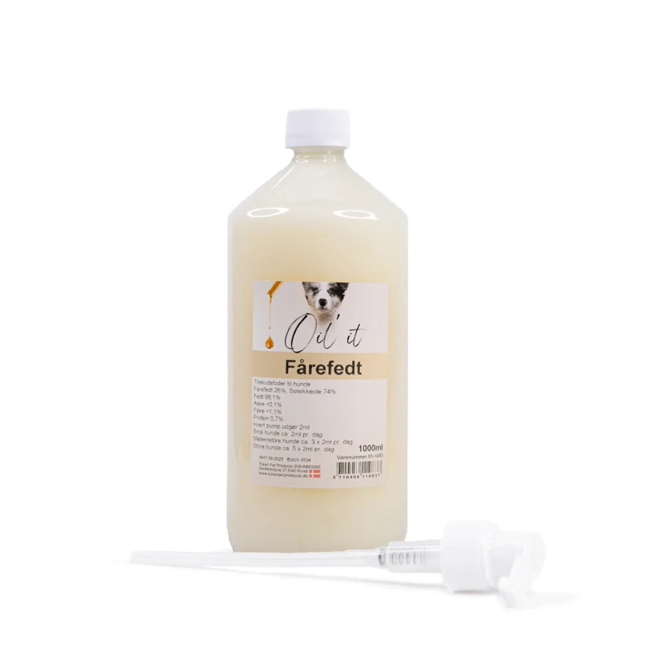 Snackit fårefedt til hund 1000 ml
